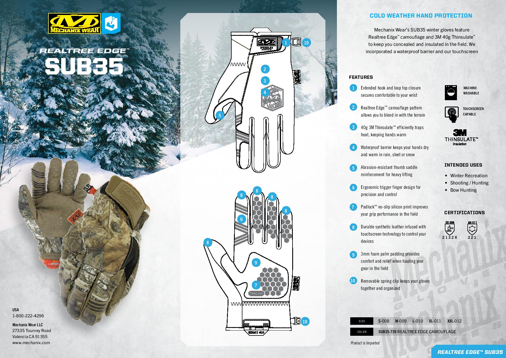 SUB35 Realtree Edge™ Mechanix Wear®